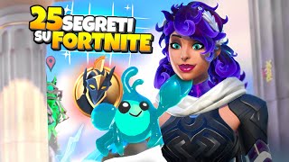 25 SEGRETI SU FORTNITE STAGIONE 2 CAPITOLO 5 [upl. by Jamima]