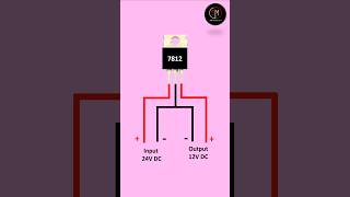 24V to 12V Converter Circuit shorts converter electronic [upl. by Cullie]