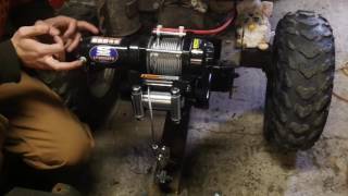 Superwinch LT3000ATV Install and How To [upl. by Ferree]