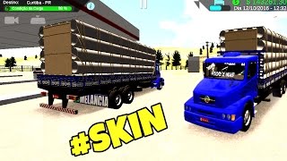 SKIN AZUL para o Mercedes 1620 do Heavy Truck Simulator 2017 [upl. by Scandura]