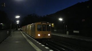 Berlin BVGBaureihe A3L 71  92  Schlesisches Tor UBahn U1 [upl. by Pantheas]