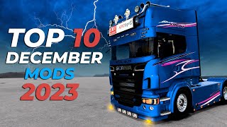 TOP 10 ETS2 MODS DECEMBER 2023 ETS2 149 [upl. by Squier]