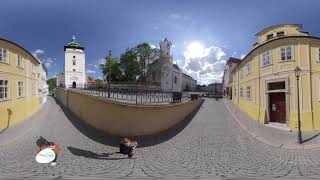 Spa city Teplice Czech republic 360 tour [upl. by Ithaman38]