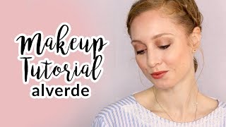 ALVERDE ONE BRAND MAKEUP TUTORIAL I NATURKOSMETIK TIPPS I Advance Your Style [upl. by Annotahs]