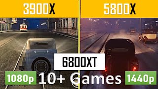 RYZEN 7 5700X vs RYZEN 7 5800X3D vs RYZEN 9 5900X  PC GAMES BENCHMARK TEST [upl. by Chapland]