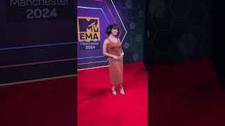 RAYE on the Red Carpet  2024 EMAs [upl. by Drusy396]