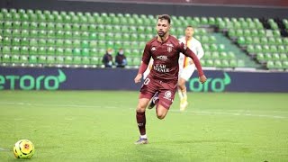 BOULAYA BUTEUR  OUKIDJA EN FORME  FC METZ 20 RC LENS [upl. by Furtek577]