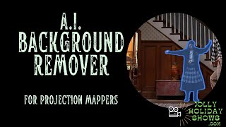 AI Background Remover for Projection Mappers [upl. by Ainerbas256]