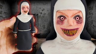 THE NUN quotTUTORIALquot ✔POLYMER CLAY ✔COLD PORCELAIN [upl. by Anaz]