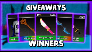 GiveAways Winners In Survive The Killer  Roblox [upl. by Tyree11]