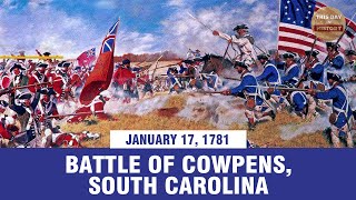 Battle of Cowpens South Carolina January 17 1781  This Day In History [upl. by Griseldis]