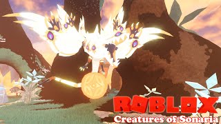 Roblox  Creatures of Sonaria 164  O GUARDIÃO DA LUZ GAMEPLAY PTBR [upl. by Kulda]