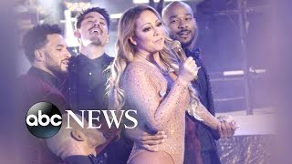 Mariah Carey NYE Performance Sparks Blame Game [upl. by Birdt]