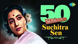 Top 50 Songs Of Suchitra Sen  50 সংস অফ সুচিত্রা সেন  HD Songs  One Stop Jukebox [upl. by Nehemiah]