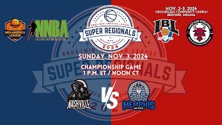 IBL ProAm NNBAMidAmerica League Super Regionals Championship Game  Nov 3 2024 [upl. by Anaujal]