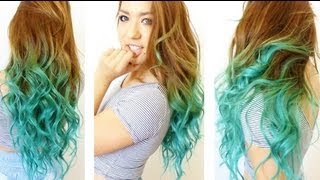 How to Turquoise Ombre Tutorial [upl. by Croft]