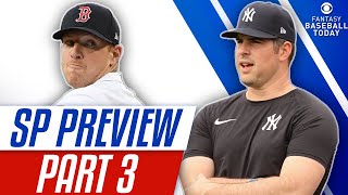 2024 Starting Pitcher Preview Part 3 Sleepers Breakouts amp Busts  Fantasy Baseball Advice [upl. by Marks830]