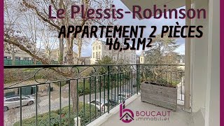 Achat Appartement 2 pièces  Le PlessisRobinson  Coeur de Ville [upl. by Perrins753]