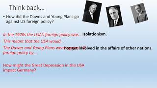 Germany Unit 2 Lesson 1 The Dawes and Young Plan [upl. by Eam639]