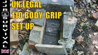 UK Legal 110 Conibear Trap Set Up [upl. by Riva182]