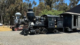 52724 Ardenwood Railfest yard tour and SPCRR Katie running Ft Kiso Forest Railway 6 [upl. by Sugden821]