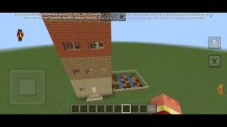 I built a fivestory building in Minecraft minecraft game mincraftgame construction [upl. by Wallford]