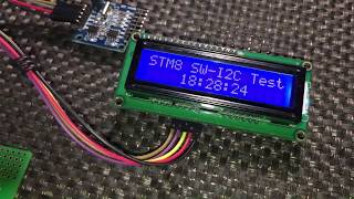 STM8S Software I2C Example  DS1307 [upl. by Stiegler]