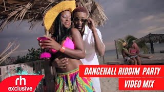 THROWBACK DANCEHALL PARTY RIDDDIM VIDEO MIX BY DJ CARLOS FT KONSHENSCHARLY BACKPOPCAANVYBZ KARTEL [upl. by Oberon]