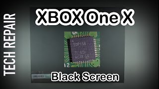 Xbox One X Black Screen retimer chip [upl. by Manlove]