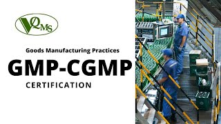 GMP cGMP Certificate for Product Certifications [upl. by Domenic770]