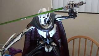 Star Wars General Grievous Statue by Attakus [upl. by Fitz371]