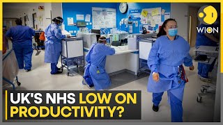 UKs NHS low on productivity Report  NHS sees dip in performance postpandemic  Latest News WION [upl. by Boyse988]