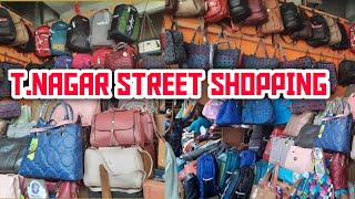 TNAGAR Street shopping bag collection very lowest prices [upl. by Gnuhc]