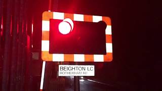 Beighton Level Crossing SYorks Tuesday 24102017 [upl. by Ottinger481]