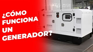 Cómo funciona un generador eléctrico [upl. by Kesley]