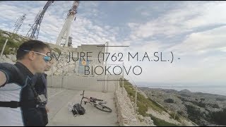 Tucepi  Sv Jure 1762 masl  Biokovo  Tucepi [upl. by Ennayelhsa]