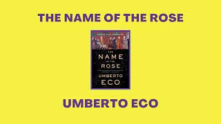 The Name of the Rose by Umberto Eco  SUMMARY [upl. by Auhsuoj384]