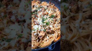 Chicken pasta pasta chickenpasta shorts viral foodblogger [upl. by Barbuto295]