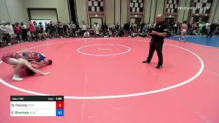 132 Kg Round Of 16  Dominic Ferraro Pennsylvania Vs Emmitt Sherlock HeadHunters Wrestling Club [upl. by Aretak861]