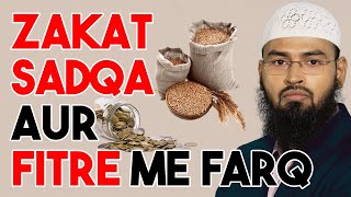 Zakat Sadqa Aur Fitre Me Kya Farq Hai By AdvFaizSyedOfficial [upl. by Onifur]