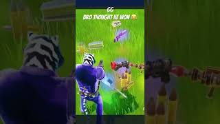 Bro thought he won 😂🤣 fortniteclips fortnite edit [upl. by Conchita]