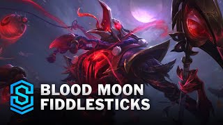 Blood Moon Fiddlesticks Skin Spotlight  League of Legends [upl. by Garey]