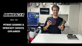 PITBIKE SPROCKETS AND GEARING EXPLAINED  CRF110 TTR110 KLX110 CRF50 AND MORE [upl. by Uel]