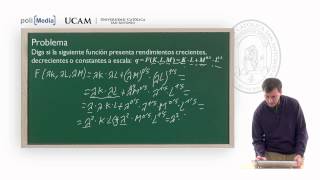 Microeconomía II  La Producción Ejercicio Práctico 3  Alfonso Rosa [upl. by Anaeed]