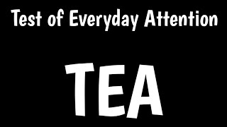 Test of Everyday Attention  TEA  Behaviour Assessment Tests [upl. by Eirrehc]