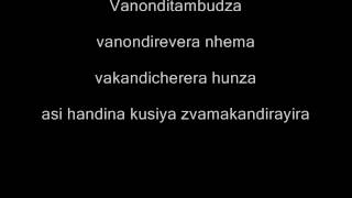 Zimbabwe Catholic Shona Songs  Muchandinyaradza Riniko with LYRICSwmv [upl. by Vanhook]