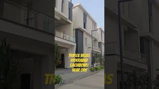 400 Syds Triplex villas Hyderabad Gachibowi [upl. by Endor]