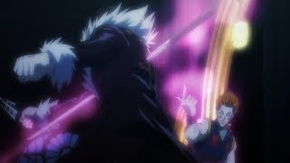 Hisoka vs Shalnark Feitan and Chrollo Omokages Puppets Hunter x Hunter [upl. by Adall48]