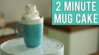 माइक्रोवेव केक बनाएँ सिर्फ़ २ मिनट में । 2 minute Microwave cake in a Mug I Chef Meghna [upl. by Novy749]