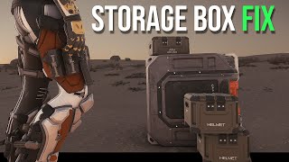 quotStorage Box Not Workingquot Work Around  Star Citizen [upl. by Strohben854]